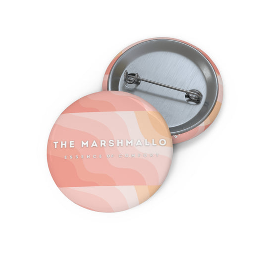 THE MARSHMALLO ESSENCE OF COMFORT PEACH BEIGE PIN BUTTONS